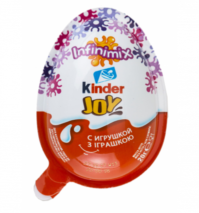 Яйце Kinder Joy шоколадне з іграшкою 20г