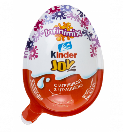 Яйцо Kinder Joy шоколадное с игрушкой 20г