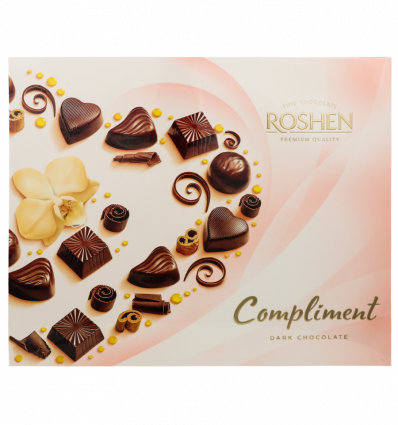 Цукерки шоколадні Roshen Compliment асорті 145г