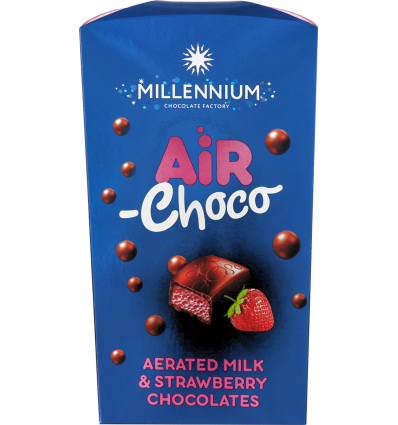 Конфеты шоколадные Millennium Air с начинкой 100г