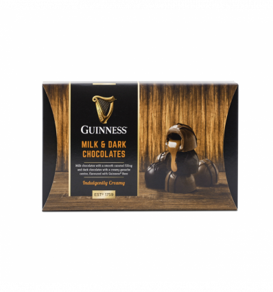 Цукерки трюфельні Guinness з молочного та темного шоколаду 90г