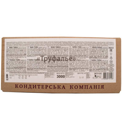 Цукерки АВК Труфальє 3000г вагові