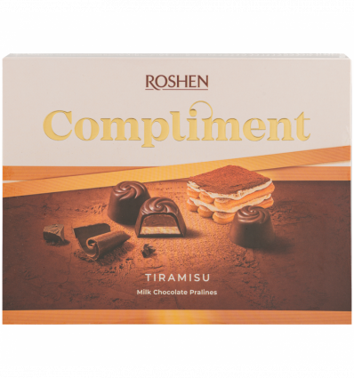 Цукерки Roshen Tiramisu Compliment 120г