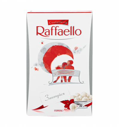 Конфеты Raffaello в стружке с целым миндальным орехом 80г