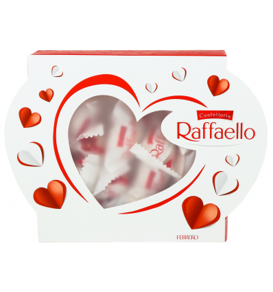Конфеты Raffaello в стружке с целым миндальным орехом 120г