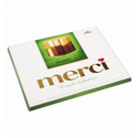 Конфеты Merci шоколадные 4 вида с миндалем 250г