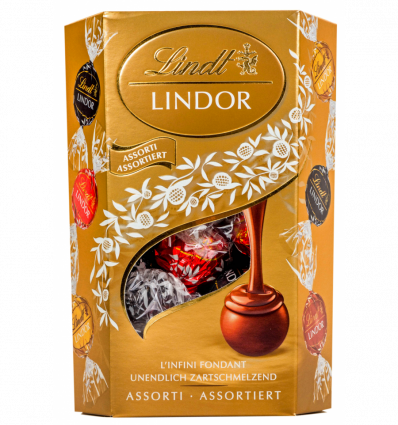 Конфеты Lindt Lindor ассорти из шоколада с начинкой 200г