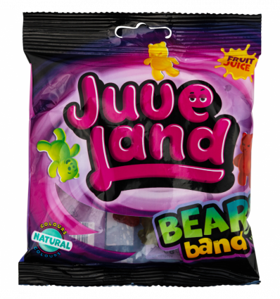 Цукерки Juveland Сластики Bears band 85г