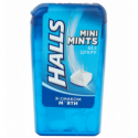 Конфеты Halls Mini Mints без сахара со вкусом мяты 12,5г