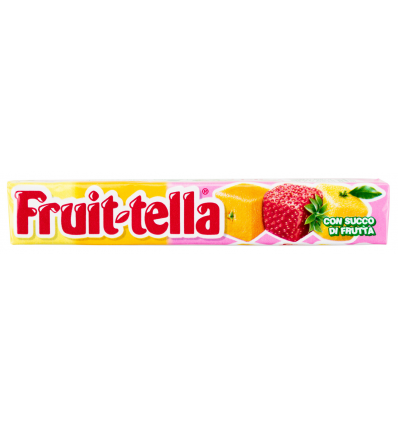 Цукерки Fruit-tella Асорті жувальні 41г