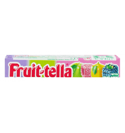 Цукерки Fruit-tella Садові фрукти жувальні 41г