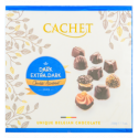 Цукерки Cachet Pralines чорний шоколад асорті 195г