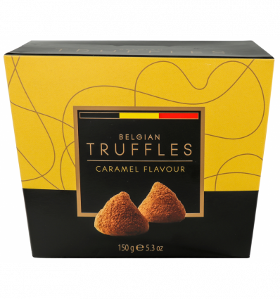 Цукерки Bianca Truffles зі смаком карамелі 150г