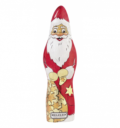 Фігурка Riegelein Санта Клаус з молочного шоколаду 150г