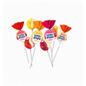 Карамель Roshen Lollipops с йогуртов вкусами 1кг