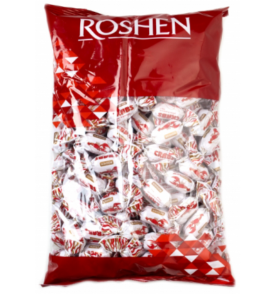 Карамель Roshen Рачки з шоколадною начинкою 1кг