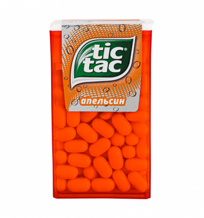 Драже зі смаком апельсина Tic Tac 49г