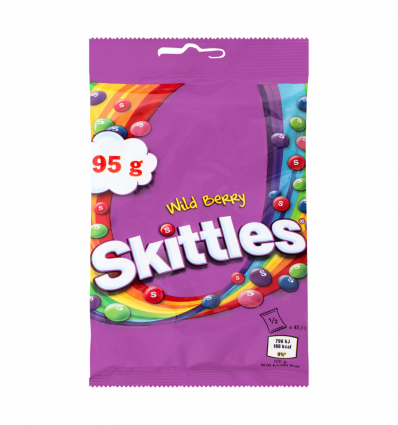 Драже Skittles Дикие ягоды 95гр