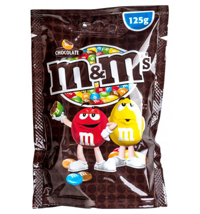 Драже M&M`S с молочным шоколадом 125г