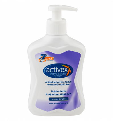 Мило рідке Activex антибактеріальне для чутливої шкіри 300мл