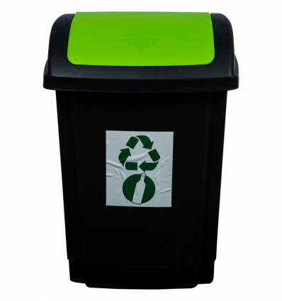 Відро для сміття Plast team зелене 25л