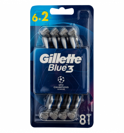 Бритви одноразові Gillette Blue3 Comfort 8шт