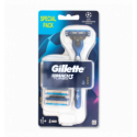 Бритва Gillette Mach3 Turbo з 4 змінними касетами