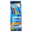 Бритва Gillette BlueII Plus одноразовая 8+2шт