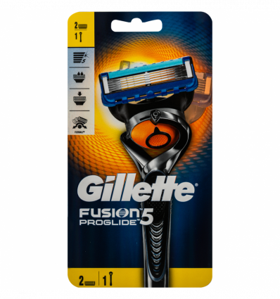 Бритва Gillette Fusion ProGl з касетою 1шт + касета 1шт