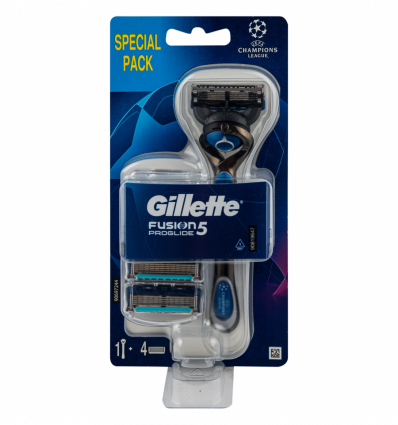 Бритва Gillette Fusion ProGlide з 4 змінними касетами