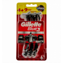 Бритва Gillette Blue 3 одноразовая 4 + 2шт