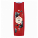 Гель для душу + шампунь Old Spice 2в1 Rock with Charcoal 400мл