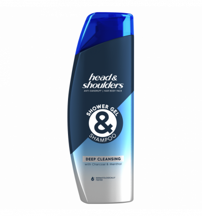 Гель для душу і шампунь проти лупи Head & Shoulders Глибоке очищення 270мл