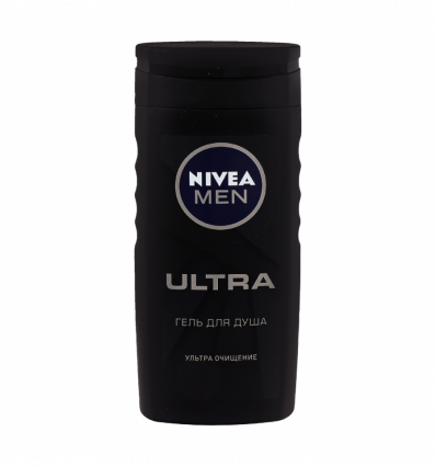 Гель для душа Nivea Men Ultra Очищение и свежесть 250мл