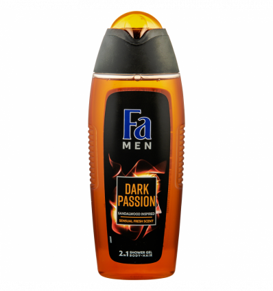 Гель для душа Fa Men Dark Passion для тела и волос 400мл