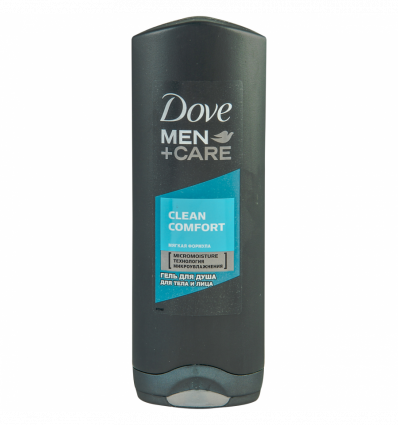 Гель для душу Dove Men+Care Чистота і комфорт 250мл