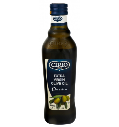 Масло оливковое Cirio Extra Virgin Classico нерафинированное 500мл