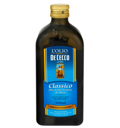 Олія оливкова De Cecco нерафінована холодного віджиму 500мл