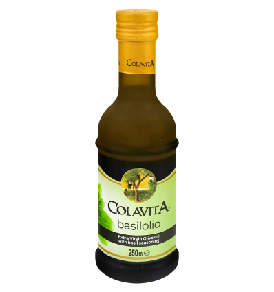 Оливкова олія Colavita з екстрактом базиліка 250мл
