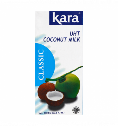 Молоко кокосове Kara ультрапастеризоване 17% 1л