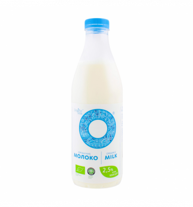 Молоко Organic Milk коров`яче питне органічне 2,5% 1000г