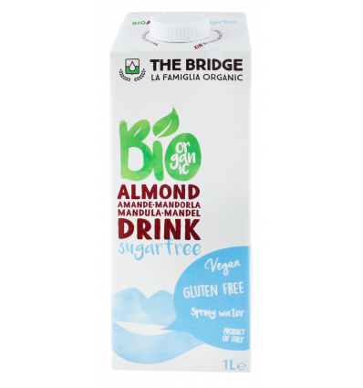 Напиток миндальный The Bridge органический 1л
