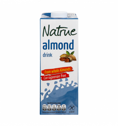 Напиток миндальный Natrue Almond без добавления сахара 2% 1л