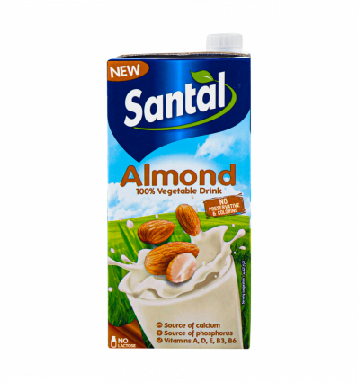 Напій мигдальний Santal Almond 1л
