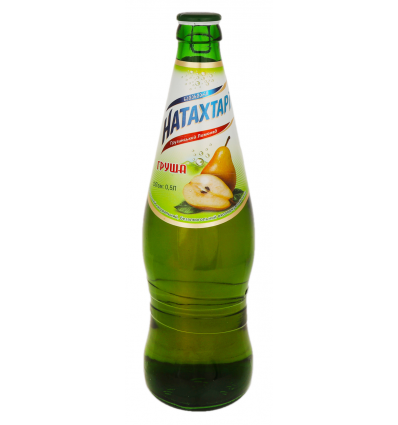 Лимонад Натахтари Груша безалкогольный среднегазированный 0,5л