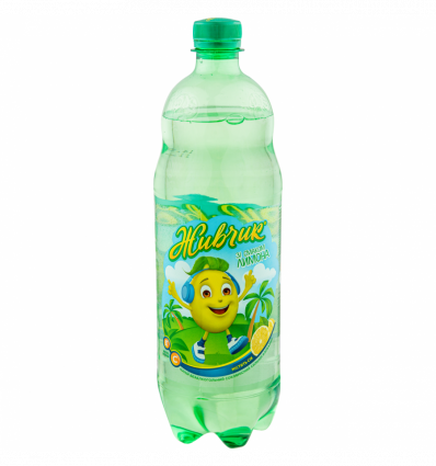 Напиток Живчик Лимон безалкогольный сильногазированный 1л