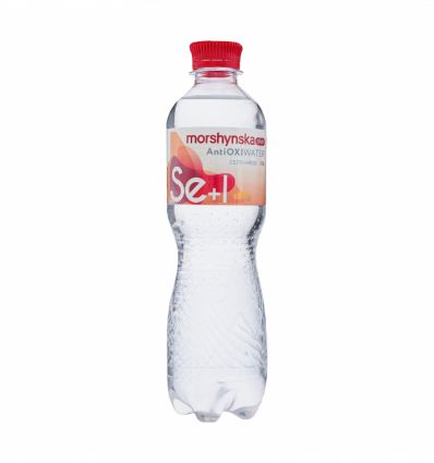 Напій безалкогольний Моршинська Плюс AntiOxiwater Селен+Йод негазований 0.5л