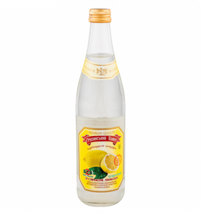 Напій Грузинський Букет Лимону безалкогольний сильногазований 0,5л скло