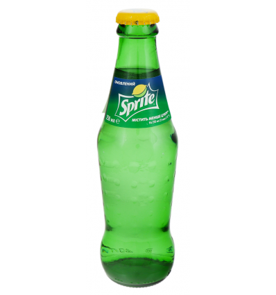 Напій Sprite безалкогольний сильногазований 250мл*12 скло