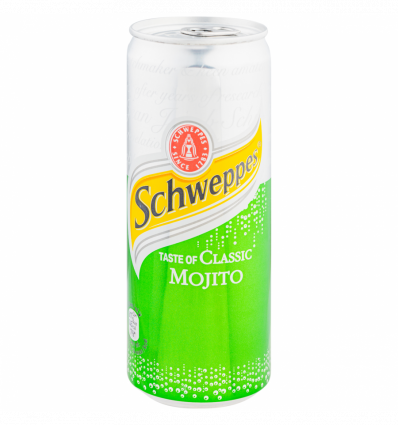 Напій Schweppes Класичний Мохіто безалкогольний сильногазований 330мл бляшана банка
